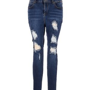 Lovesick skinny high waisted distressed jeans size 16